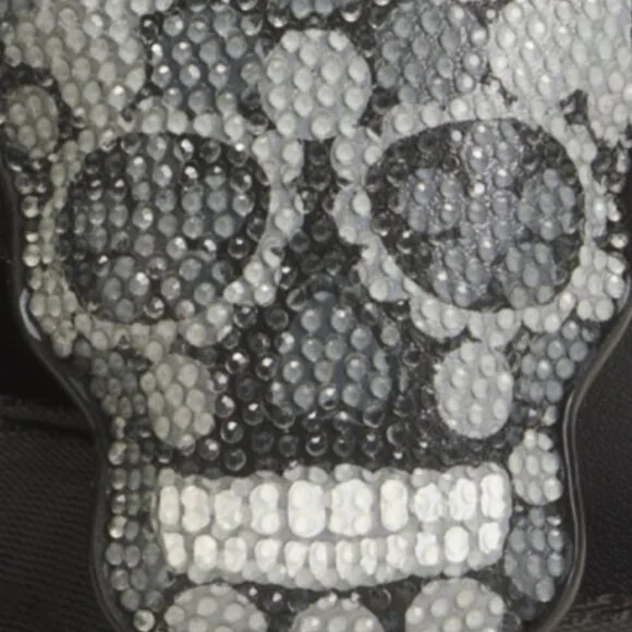 BETSEY JOHNSON Skull Crossbody With Skull Charm - Picture 3 of 7